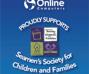 Online Computers Proud to Sponsor Seamen’s Society for Children and Families